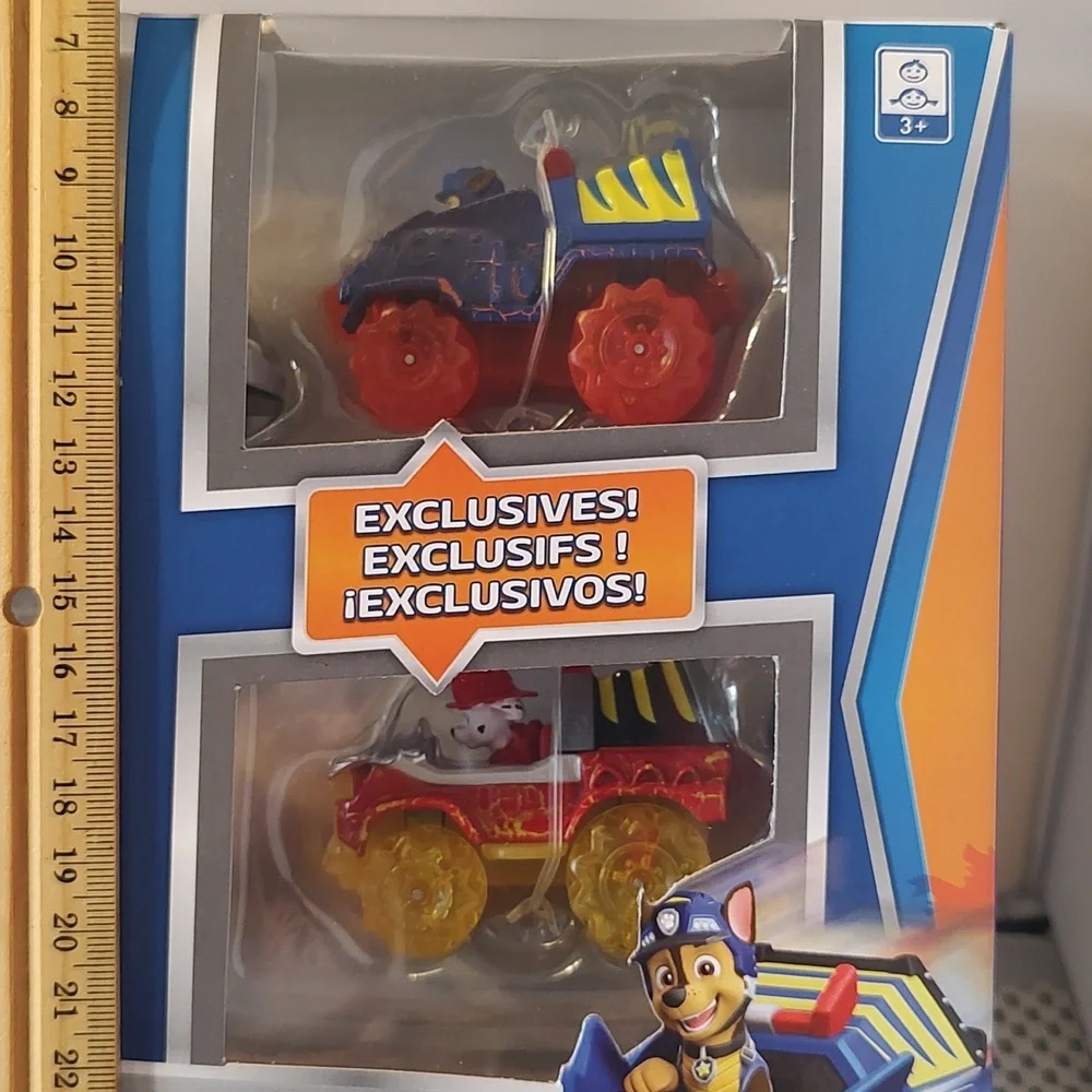 Paw Patrol Dino Gift Pack Nickelodeon Dino Rescue True Metal 6 vehicles NWT